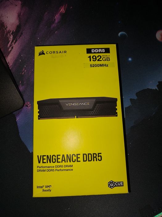 Kit 192gb ddr5 Corsair vengeance testați memtest86