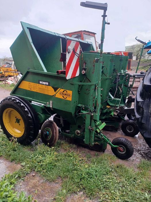 Masina plantat Cramer 4rand,Semanatoare paioase Bomet dubludisc 3m 23r