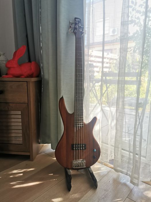 Ibanez GSR105EX Chitara Bass 5 corzi cu Elixir Stainless.