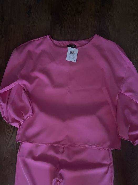 Нов дамски спортно елегантен комплект циклама