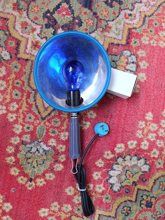 Синяя лампа кук рефлектор ультрафиолетовая СССР Россия Китай