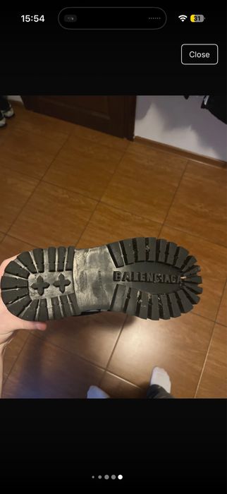 balenciaga strike boots