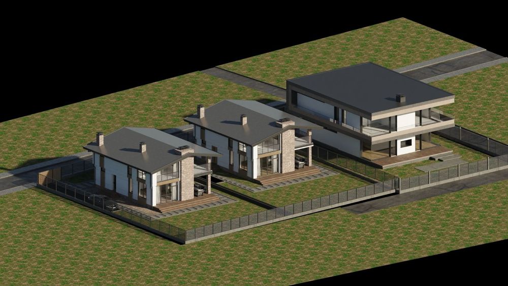 Продавам место със проект и разрешение за строеж