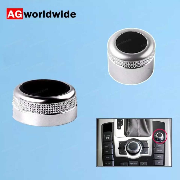 Радио мултимед бутон копче за Audi,Ауди, Allroad,A6/S6/C6/A6/A8/Q7/RS6