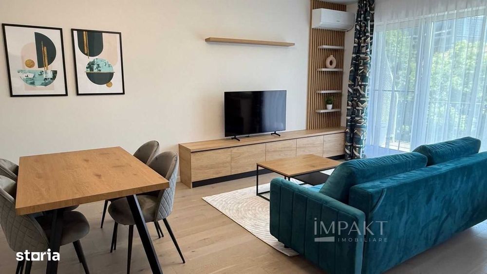 Apartament cu 2 camere lux | Zona The Office | Parcare subterana