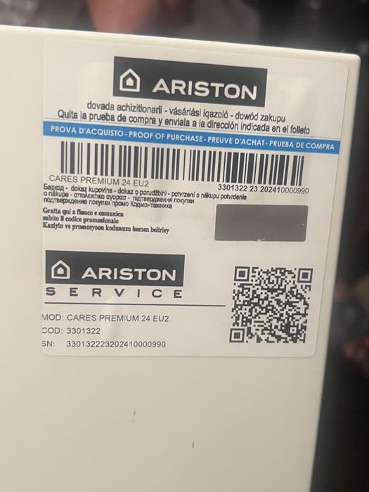 Centrala Ariston 25 kw