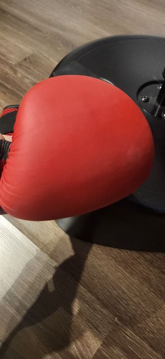 Set Punching Ball si manusi de box 4Oz Copii