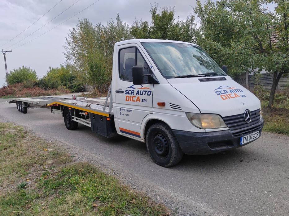 Vând sprinter 2.2 platforma auto