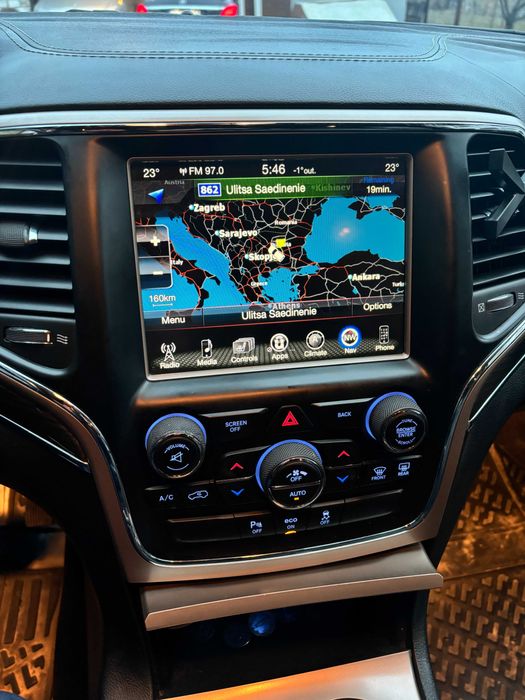 Uconnect® Region Converted Конвертиране Jeep Ram Dodge Chrysler Dodge