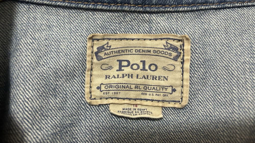 Джинсовка Polo, новая
