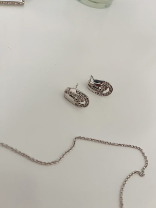 Set argint Pierre Cardin