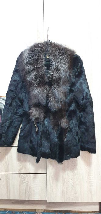 Шуба заячья б/у в отличном состоянии