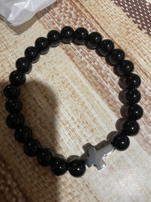 Гривна с кръст  / гривничка с кръст/ герданче с кръст