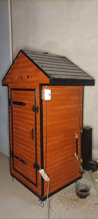 Коптилка для холодного и горячего копчения с вентилятором конвекции!