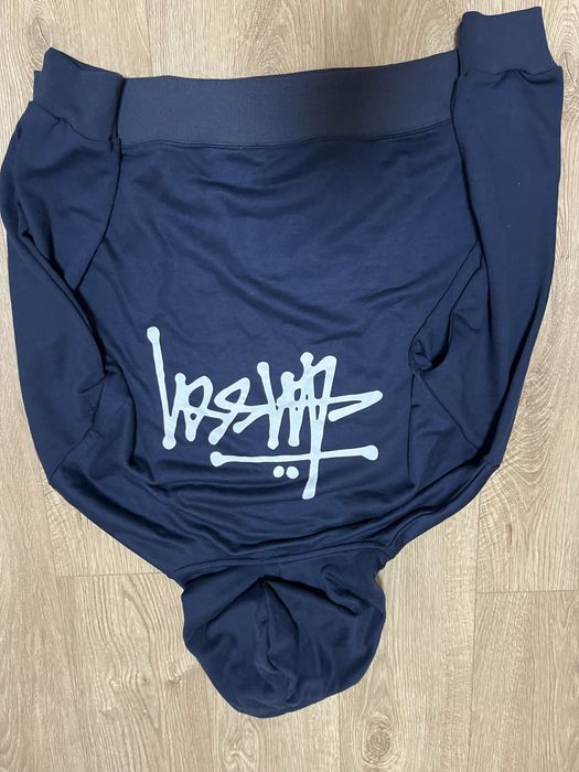 Тъмно синьо Stussy hoodie