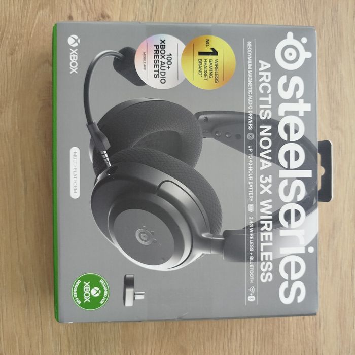 SteelSeries Arctis Nova 3X Wireless безжични геймърски слушалки Xbox