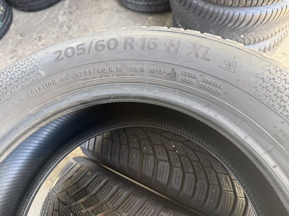 Set 4 Anvelope Iarna 205/60 R16 M+S - Continental Winter Contact TS 870 dot 2024