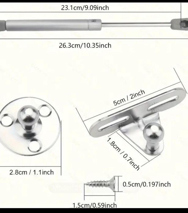 Tije hidraulice dulap
