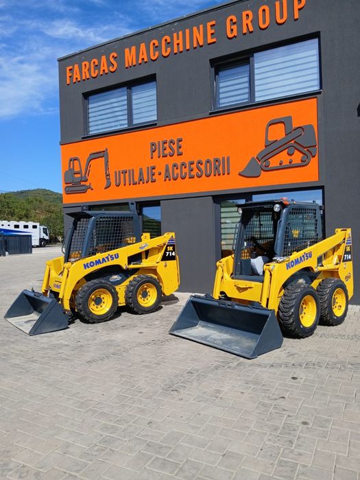 Miniincarctor frontal bobcat Komatsu 714 an 2011