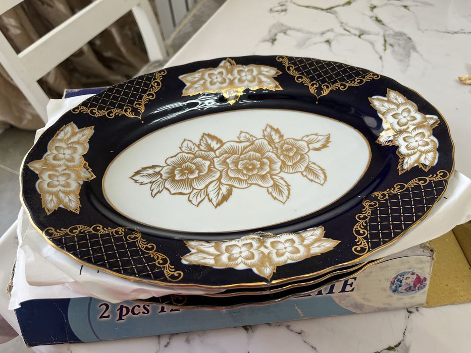 Тарелка овальный.