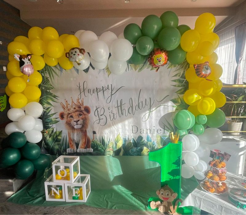 Банер/Фон /винил за рожден ден с име Даниел