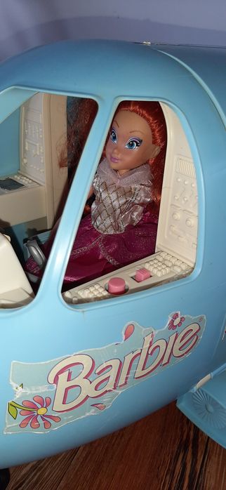 Avion barbie deosebit interactiv