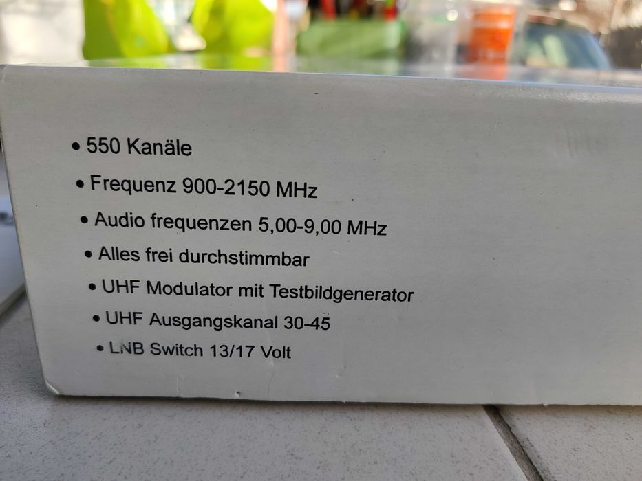 Receptor/receiver satelit stereo SAMNE 2000, 550 canale, nou