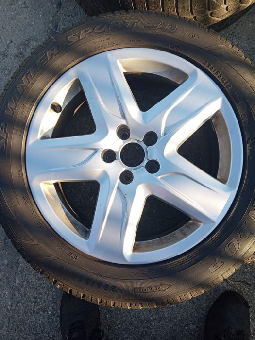 Джанти  с гуми за Ауди R18