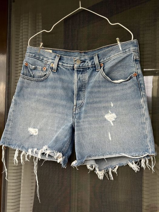 Дамски къси панталони LEVI'S (Premium 501) - размер 28, Отлично състояние