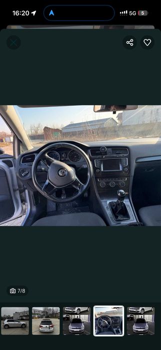 Golf 7 1.2 TSI - 125.xxx KM
