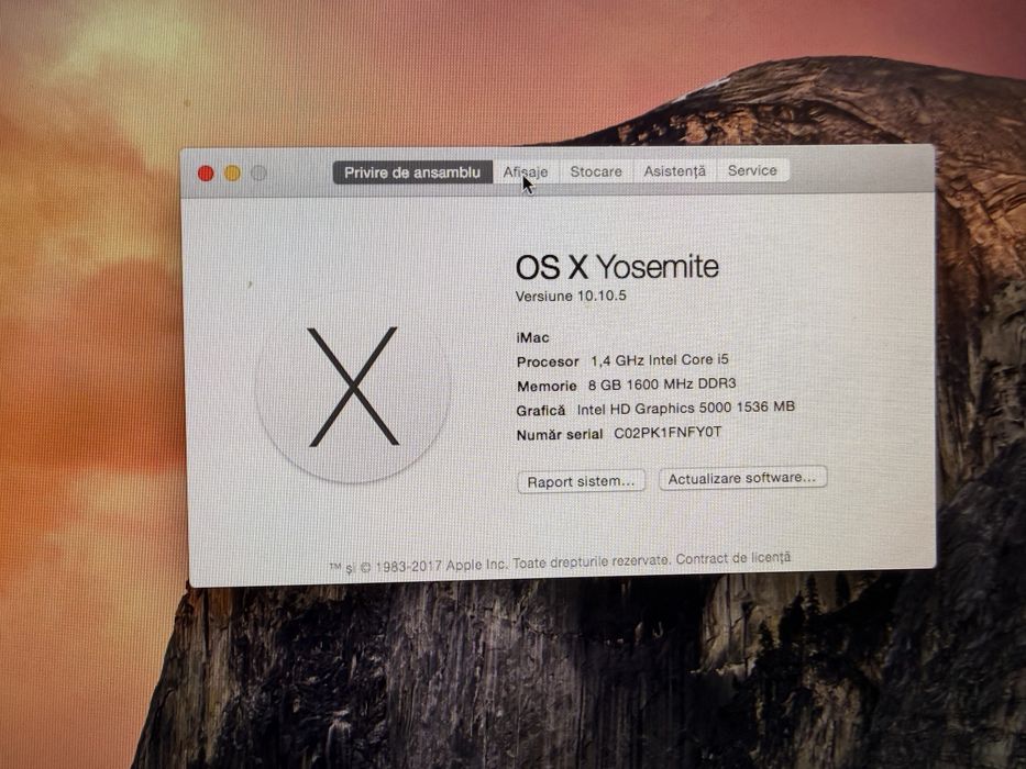 Imac folosit putin timp