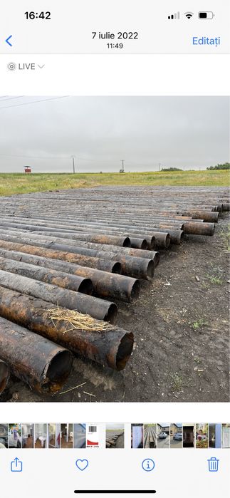 Vând teava metalică