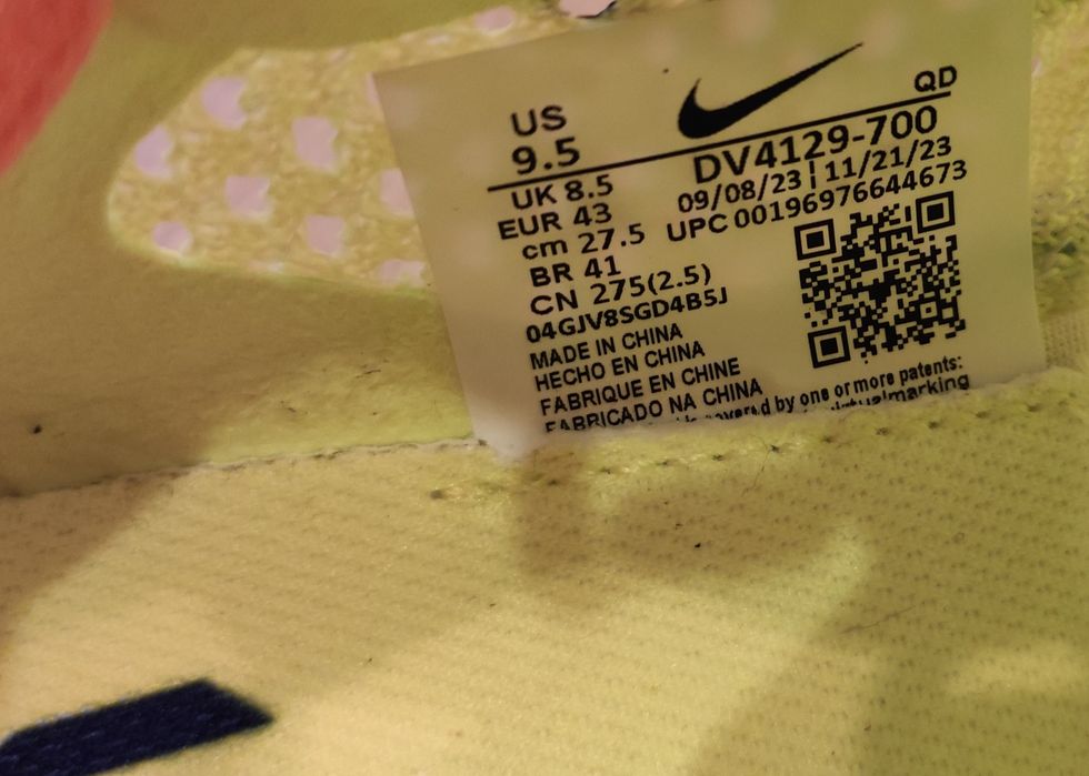 NIKE VAPORFLY 3 cabon номер 43