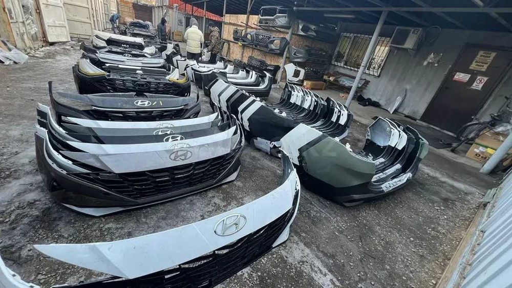 Передние бамперы на Хюндай Киа