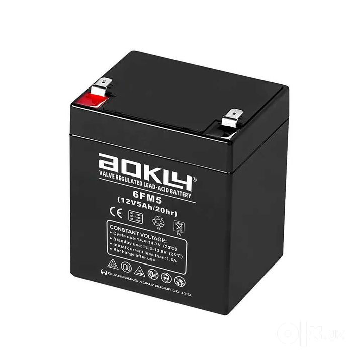 AOKLY вattery 6-FM-5 (5AH/12V) аккумуляторная батарея