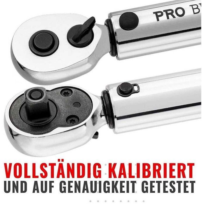 PRO BIKE TOOL Set de torx, chei dinamometrice de 1/4 inch,sigilat