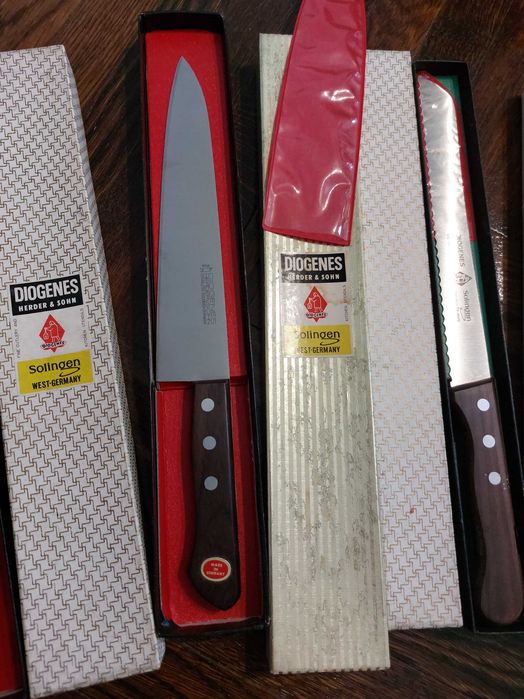 Cutite Profesionale Bucatarie Vechi NOS Herder Zwilling J. A. Henckels