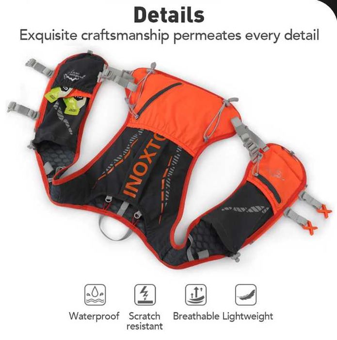 -60% INOXTO Ултра лека раница | Бягане, колоездене, туризъм