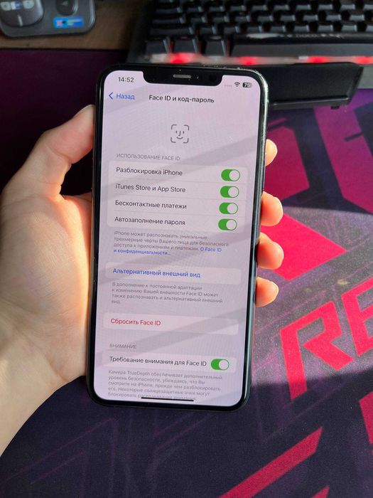 iPhone 11 Pro Max 256 ГБ Midnight Green зелёный айфон про макс gb
