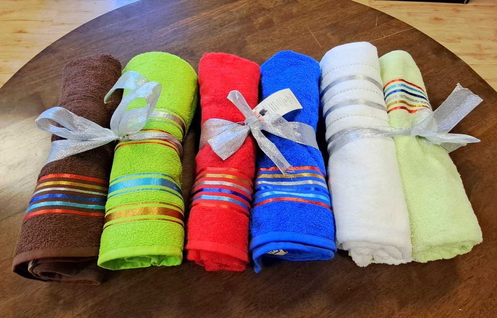 полотенца в отличном состоянии