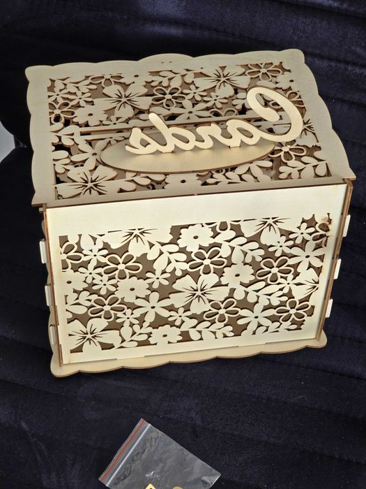 Кутия за пликове, картички, нова, за сватба