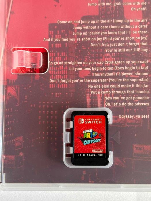 Mario Odyssey Nintendo Switch