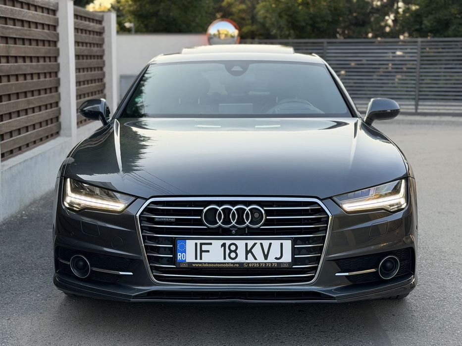 Audi A7 3.0d 272CP S-Line Plus •Trapa•Night Vision•Camere 360•Matrix•Variante