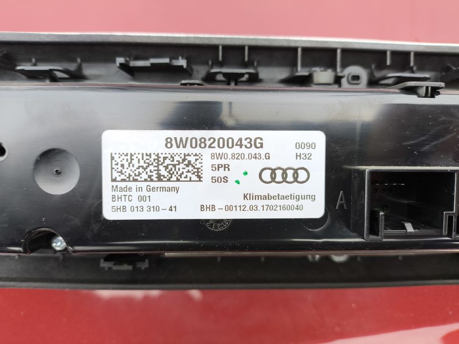 Управление за климатик за Audi A4,A5 8W F5