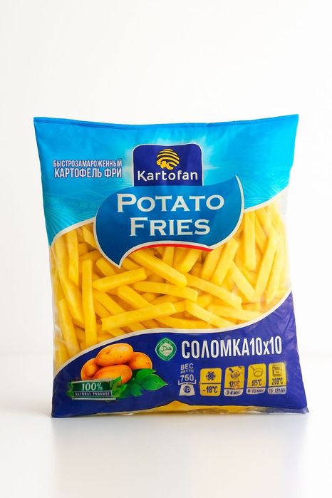 Kartoshka fri kg rami 25 000 upakovda 2.5 kg bóldi . karopkada 10 kg