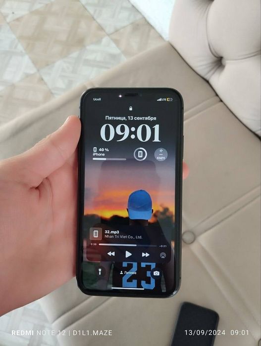 Iphone 11 yomkist 81 xotira 64gb hamma joyi ishledi