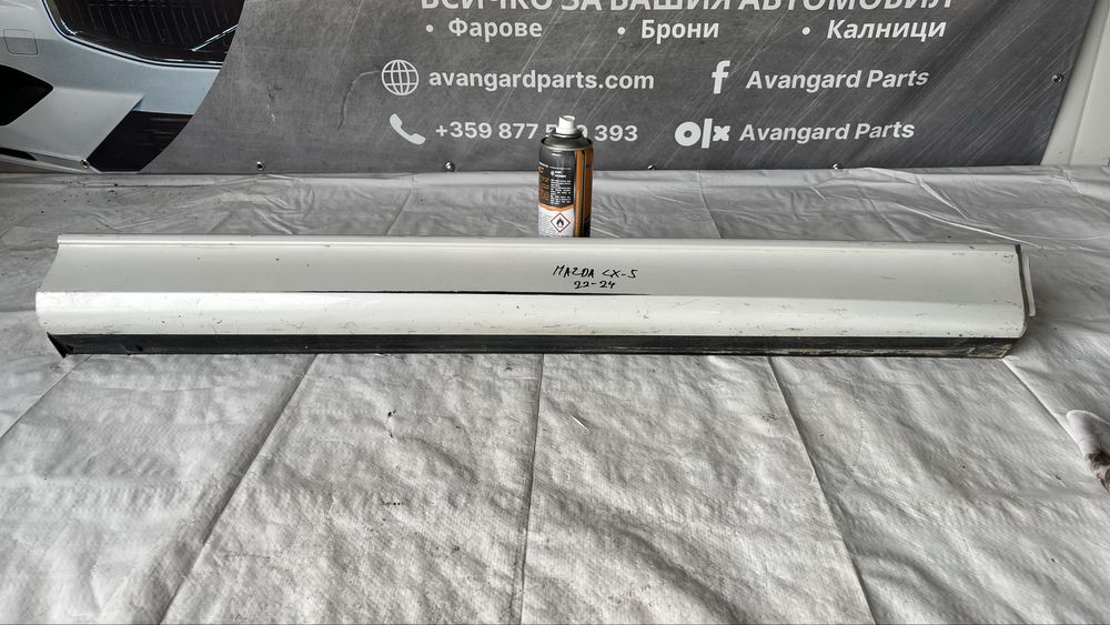 2 броя Декоративна лайстна за предна дясна врата Mazda CX-5 2023-