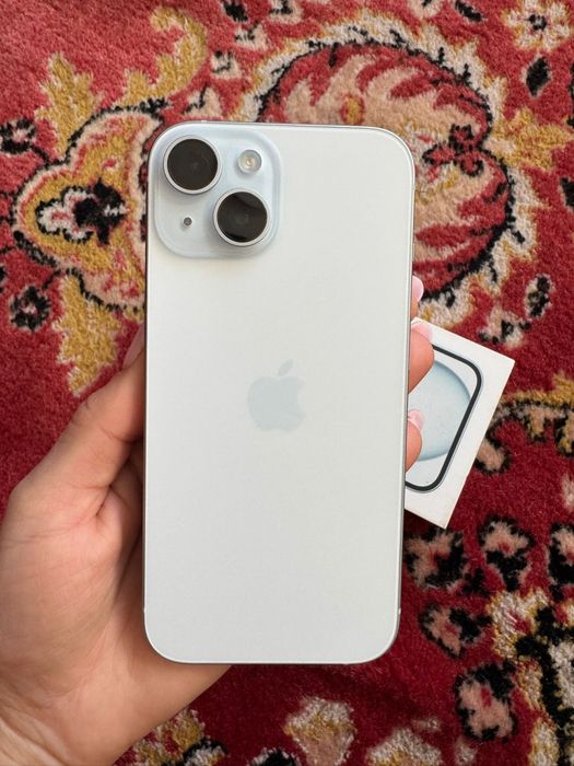 Iphone 15 blue impecabil cutie