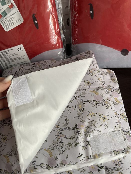 Pachet complet 3 seturi apărători pătuț bebe (18 perne) – NOI, sigilate