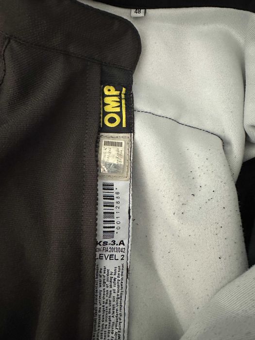 Картинг костюм OMP KS-3 размер 48